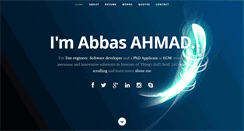 Desktop Screenshot of abbasahmad.com